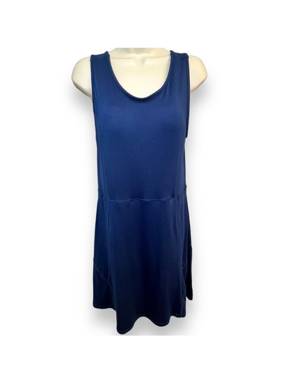 Zelos Women’s Criss Cross Back Athletics Dress Navy Size Medium